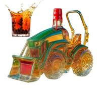 Botellas de Whisky - Botella de Vodka con Forma de Tractor | Decoración de para Hogar y Vitrina Familiar para Amantes de Bebidas