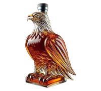 Botellas de whisky, botella de whisky de águila de cristal, novedoso recipiente coleccionable divertido para degustación de cerveza, hogar, boda, despedida de soltero, evento, día del padre