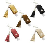 Botellas Desinfectantes Para Manos De 5 Piezas, Diseño Práctico De Prensa, Fácil De Transportar, Capacidad Moderada, Fácil De Rellenar, Apariencia Portátil, La Oficina Y Los Viajes