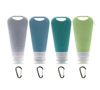 Botellas dispensadoras de champú, contenedor de Silicona para Alimentos para Perros, Suministros de acondicionador, Equipo de Campamento al Aire Libre para lociones, Gel de baño,