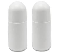 Botellas enrollables|Botellas enrollables, 2 unidades de 1.7 fl oz de bola vacía recargable, contenedor de bolas de plástico a prueba de fugas, rodillo portátil de bricolaje para bálsamos de aceites