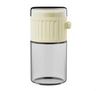 Botellas medidoras de precisión esenciales culinarias que te permiten controlar sin esfuerzo tu uso de sal u otras especias (amarillo)