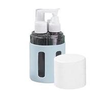 Botellas para artículos de Aseo - Set 4 en 1 a Prueba de Fugas - Contenedores de tamaño para Llevar para champú, loción o líquido,Ideales, Champú, Loción, Perfume, Cosmética, Viajes,