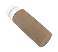 Botellas recargables de silicona de pared gruesa, válvulas seguras que evitan derrames desordenados, solución portátil para viajes de negocios, embalaje, botellas de aseo reutilizables