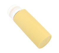 Botellas recargables de silicona de pared gruesa, válvulas seguras que evitan derrames desordenados, solución portátil para viajes de negocios, embalaje, botellas de aseo reutilizables