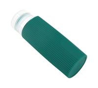 Botellas recargables de silicona de pared gruesa, válvulas seguras que evitan derrames desordenados, solución portátil para viajes de negocios, embalaje, botellas de aseo reutilizables