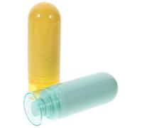 Botellas Rellenables de Viaje 30ml Abs, Pack 2 para Loción | Boca Ancha para Llenado Fácil, Protección contra Derrames, para Viaje de Negocios y Maleta