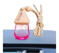 Botellas vacías del ambientador del coche, Botella de perfume colorida del ambientador del coche, Botella de para con el tapón triangular de perfume colgante vacío Decoración para final