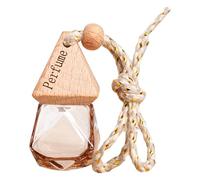 Botellas vacías para difusores de coche - Botella vacía para difusor de | coche colgante - Ambientador para botella de perfume Colgante Aromaterapia Difusor Tapón triangular Barriles