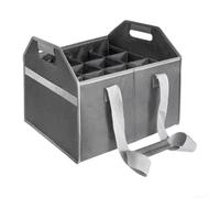 Botellas Vino 12 para uds para Picnic y Camping Botellas Vino | Poliéster para robusto, soporta 65 lbs, correa acolchada hombro, base sólida insertada, transporte fácil