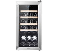 Botellero 15 Botellas Bolero GrandSommelier 1550 Compressor (Acero Inoxidable) - CECOTEC
