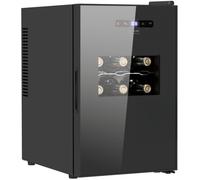Cecotec A01_EU01_100135 enfriador de vino Nevera de vino termoeléctrico Independiente Negro 15 botella(s)