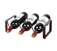 Botellero, Botellero MetáLico Apilable para Encimera, del Hogar Y Cocina, Bar, Bodega, Gabinete, Despensa(1PCS,B)