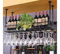 Botellero colgante creativo para vino, 80 x 25 cm