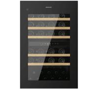 Botellero de empotrar para 57 botellas Bolero GrandSommelier Duo 57000 Touch (Negro) - CECOTEC