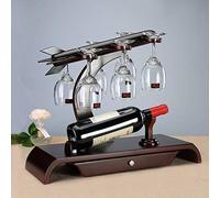 Botellero de estilo europeo para decoración de gabinete de vino (color: A)