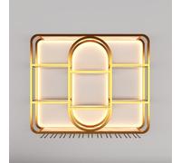 Botellero de metal montado en la pared con luz LED, estantes modernos para licor, soporte de vidrio, acabado dorado, diseño que ahorra espacio para bar en casa, 39.4 x 7.9 x 39.4 pulgadas