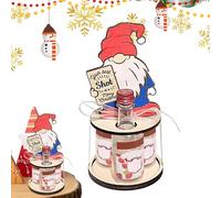 Botellero de vino, soporte para botellas de vino para Navidad | Soporte creativo para bebidas espirituosas decoración navideña - Almacenamiento de botellas de licor reutilizable, estante decorativo