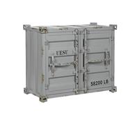 Botellero Home ESPRIT Gris Azul Cielo 77 x 41 x 64 cm - Marca: Home ESPRIT - EAN: 8424002173562