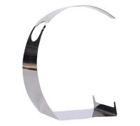 Botellero para la mesa, acero inoxidable, elegante soporte, soporte para el tablero de la mesa, para comedor, hogar, almacenamiento, colección, bar, salón, cocina, entretenimiento y organización