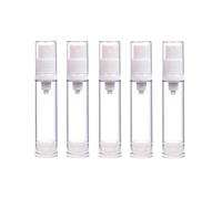Botes Viaje Botellas de plástico vacías for loción al vacío, envases con Bomba sin Aire, dispensadores de Aerosol for cosméticos y Cuidado de la Piel for Viajes.(10ml-Spray)