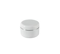 Botes Viaje Envases for cosméticos, cremas, lociones, Maquillaje, frascos con Tapa, Redondos, for ungüentos, rellenables, vacíos, for Viajes.(100g)