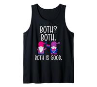 Both Both Both is Good Bisexual Gnomes LGBT Gay Pride Month Camiseta sin Mangas