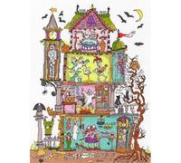 Bothy Threads Cut Thru' Haunted House Cross Stitch Kit by