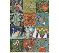 Bothy Threads - Kit de punto de cruz, 12 días de Navidad