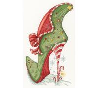 Bothy Threads Kit de punto de cruz contado, bastones de caramelo