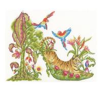 Bothy Threads Kit de punto de cruz contado - Walk On The Wild Side