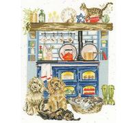 Bothy Threads - Kit de punto de cruz, diseño de cocina