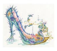 Bothy Threads - Kit de punto de cruz, diseño de sirena