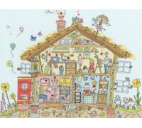 Bothy Threads The Home Of Happy Stitching Kit de punto de cruz, diseño de casa