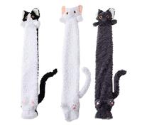 Botija Agua Quente 2L, 3PCS Long Hot Water Bottles With Kitten Cover, Bolsa Caliente Menstruación, Bolsa De Agua Caliente Con Cubierta De Felpa Suave, Para Mantener El Dolor Muscular