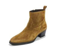 Botín Casual de Ante, con tacón - 52661101 para: Mujer Color: Cuero Talla: 41