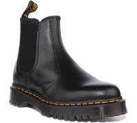 Botín Chelsea De Cuero Liso Unisex Dr Martens 2976 Bex En Negro Talla UK 3 - 8