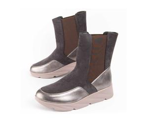 Botín De Cuña Para Mujer. Montevita Calig2 100960