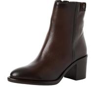 Botín de tacón Tamaris 25318 para mujer en marrón de Piel Tacón Bloque 7 cm - Mujer