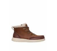 HEYDUDE Bradley Classic Tumbled para hombre, Cognac/Multi, 42 EU