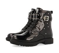 Botín niña Gioseppo NAIVASHA Negro con Detalle Tachuelas