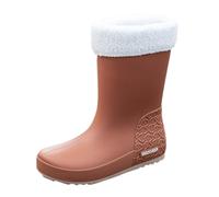 Botín Tacón Women's Spring Summer Otomn And Winter High Top Plus Velvet Cotton Removable And Washable Outdoor Fashion Work Fishing Car Wash Kitchen Non Warm Sandalias Cuñas Negras Para Talla 7, caqui