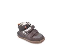 BOTIN VELCROS BICOLOR MARRON