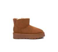 Botin xti mujer camel 40