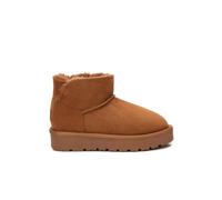 XTI - Botín Niña Camel - Calzado Cómodo y Versátil - Moda casual - Modelo 15111702 (Talla 34)