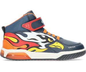 BOTINES AGUILA GEOX J369CB NAVY_ORANGE 28