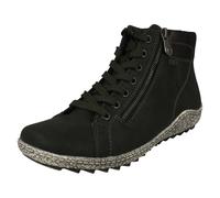 Botines Casual Rieker-Tex L7502 Para Dama Con Cierre De Cordones Y Cremallera