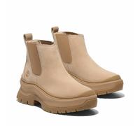 Botines chelsea cuir Roxie Lane Mid Mujer Talla 38. Color Beige