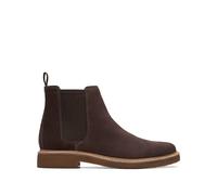 Botines chelsea de ante Clarkdale Easy Hombre Talla 43. Color Marron