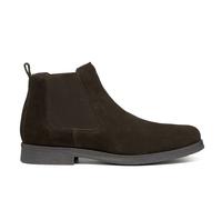 Geox Uomo Claudio A, Bota de Tobillo Hombre, Dk Coffee, 43 EU